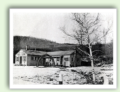 Old Sugarhouse at the Water Wheel